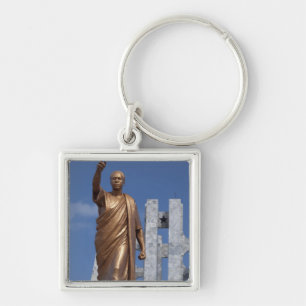 Llavero África, Ghana, Acra. Mausoleo de Nkrumah, final