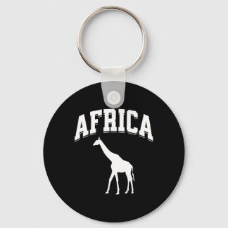 Llavero Africa Giraffe Safari Vacation Souvenir Preppy Aes