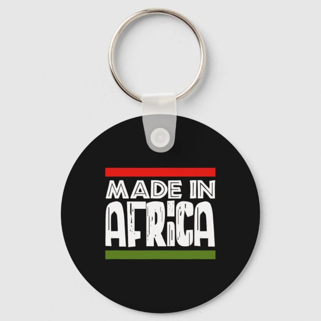 Llavero África: Historia negra, herencia africana (Anverso)