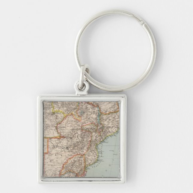 Llavero África, S de Ecuador (Frente)