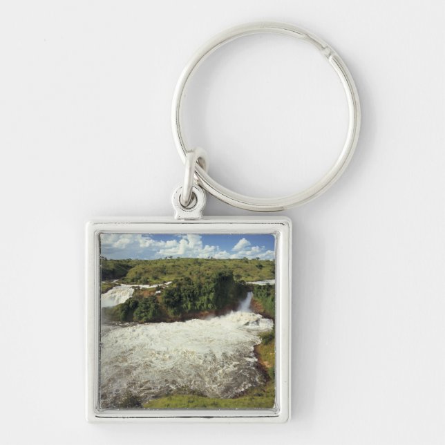 Llavero África, Uganda, Murchison cae NP. El espumoso (Frente)