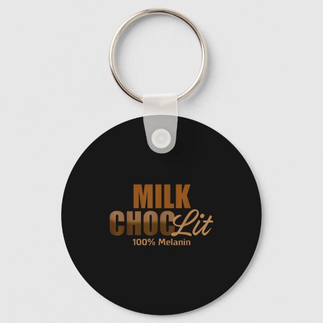 Llavero African American Black Afro Women Milk Choc-lit 10 (Anverso)