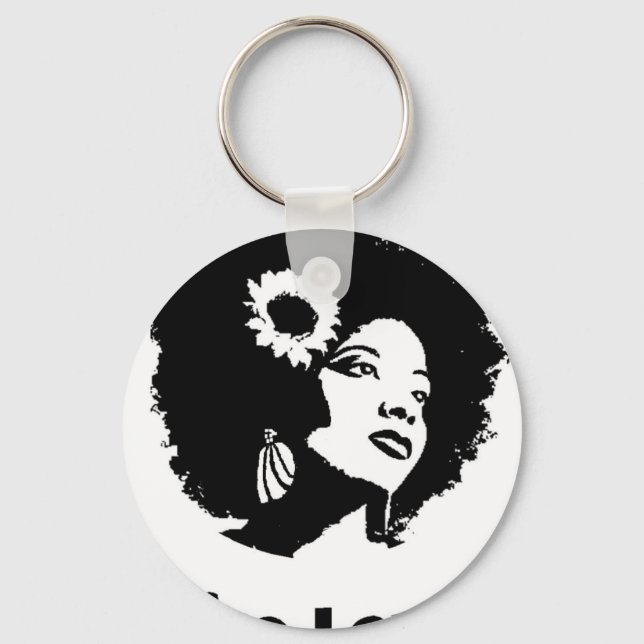 Llavero Afro Amor (Anverso)