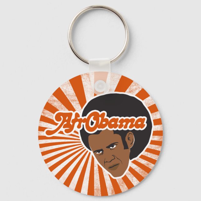 Llavero Afro Obama (Anverso)