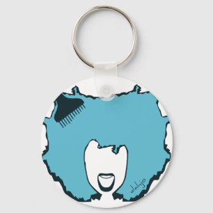 Llavero Afro Pick