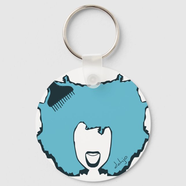 Llavero Afro Pick (Anverso)