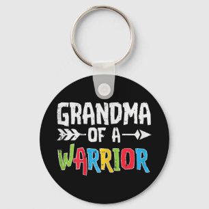 Llavero Agarra esta linda abuela de una camiseta guerrera