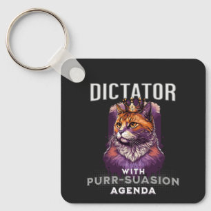 Llavero Agenda de Persuasión Cita Divertida de Gato