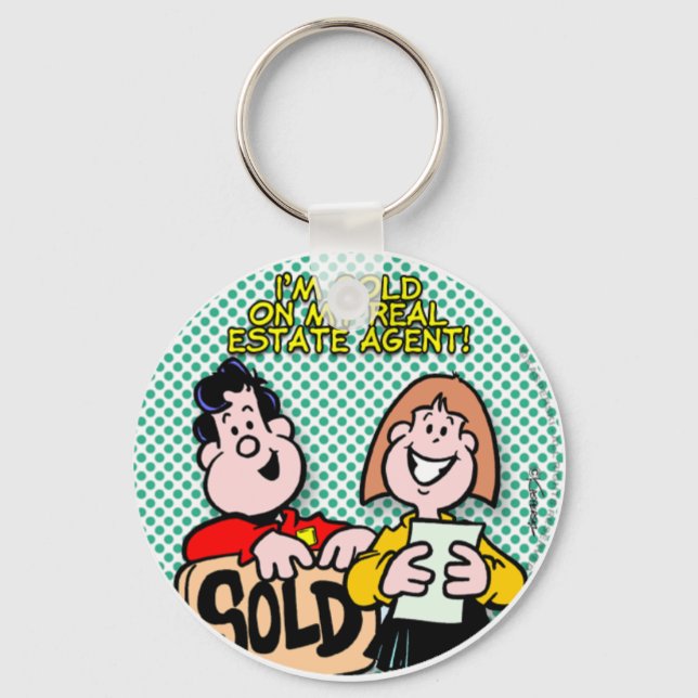 Llavero Agente inmobiliario (Anverso)