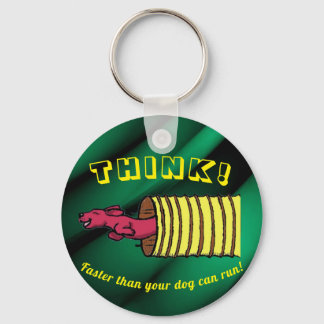 Llavero Agility Themed Keychain