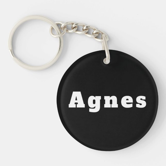 Llavero Agnes (Frente)