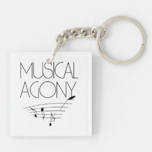 Llavero Agonía musical