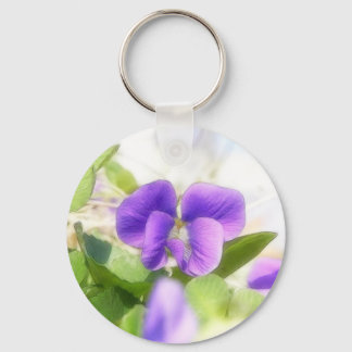 Llavero Agradable Violeta De Primavera