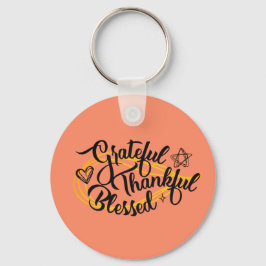 Llavero Agradecidos y agradecidos regalos de Acción de Gra