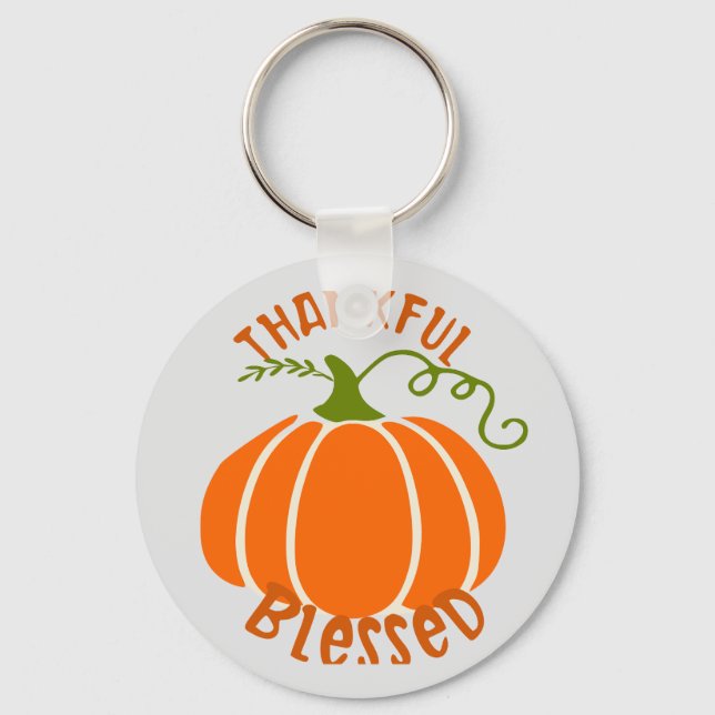 Llavero Agradecidos y bendecidos :Keychain (Anverso)