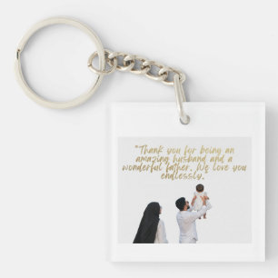 Llavero Agradecimiento al esposo y padre