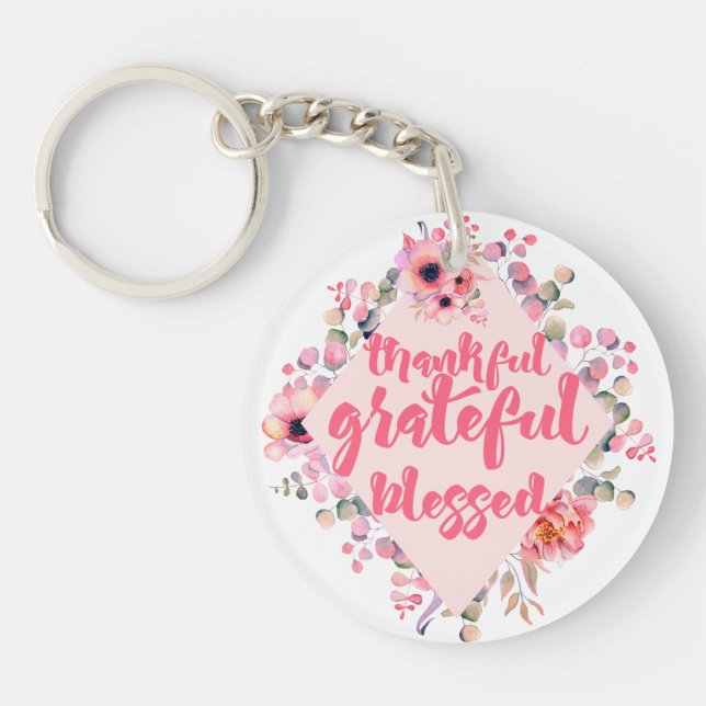 Llavero Agradecimiento de agradecimiento (Frente)