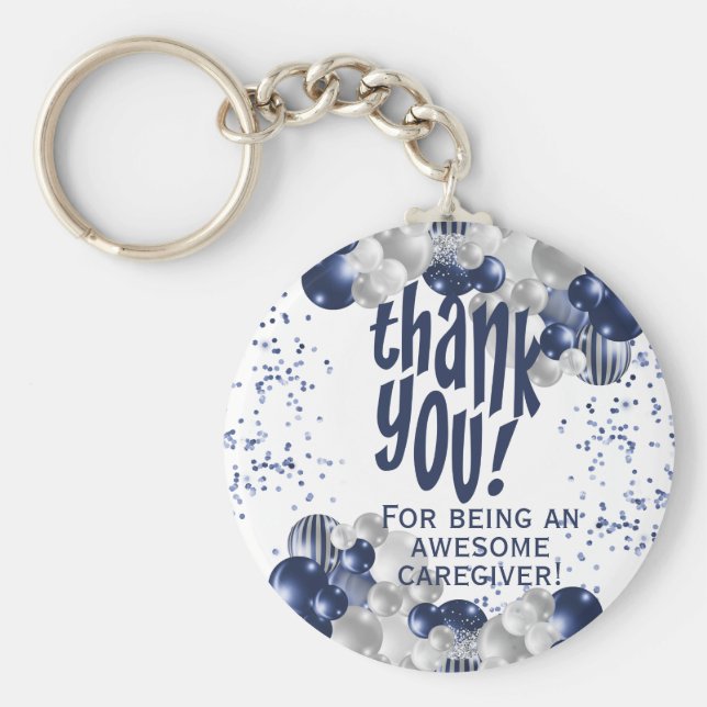 Llavero Agradecimiento del cuidador Gracias (Frente)