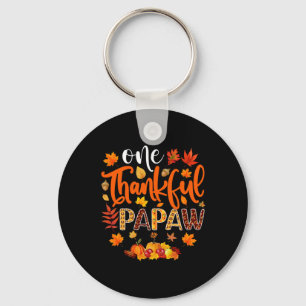 Llavero Agradecimiento Papaw Fun Fall otoño Acción de Grac