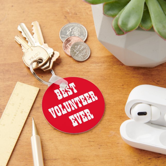 Llavero Agradecimiento voluntario: regalo (Escritorio )