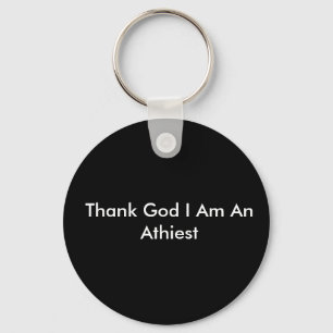 Llavero Agradezca a dios que soy un Athiest