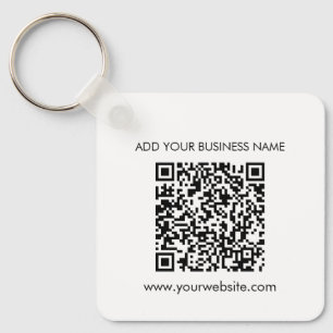 Llavero Agregar código QR de la dirección de su sitio web 
