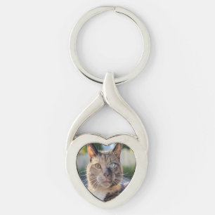 Llavero Agregar foto de gato personalizar