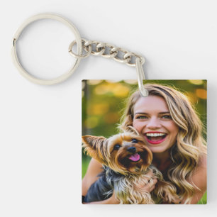 Llavero Agregar foto de Yorkshire Terrier Personalizar