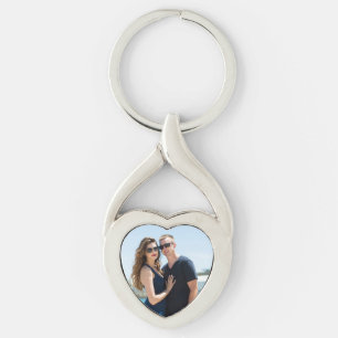 LLAVERO AGREGAR FOTO SWEETHEART HEART NECKLACE KEYCHAIN