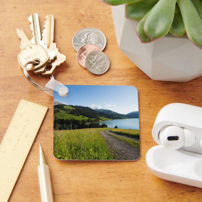 Llavero Agua | Camino de los Alpes suizos (Escritorio )