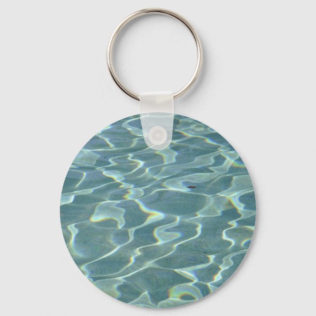 Llavero agua en una piscina (Anverso)