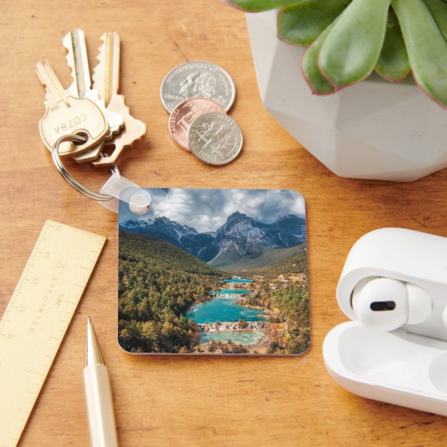 Llavero Agua | Lago Blue Moon, China (Escritorio )