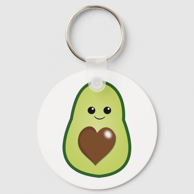 Llavero Aguacate lindo (Anverso)