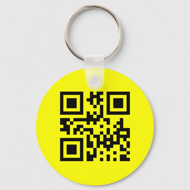 Llavero Aguas inteligentes invertidas — Código QR (Anverso)