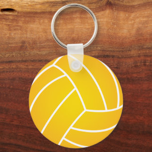 Llavero Aguas Polo Ball Keychain Amarillo