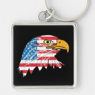 Llavero Águila americana