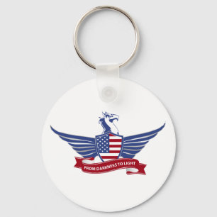Llavero Águila americana