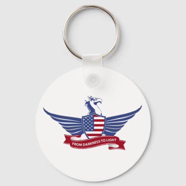 Llavero Águila americana (Anverso)