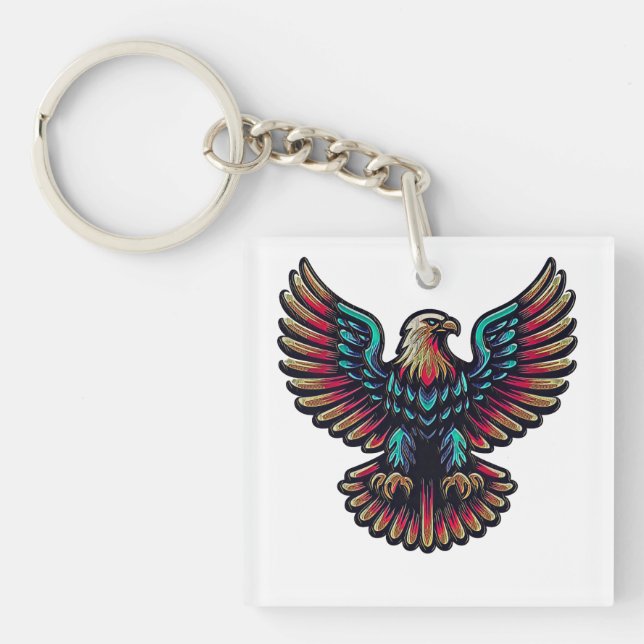 Llavero Águila Americana 402 (Frente)
