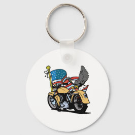 Llavero Águila Americana Biker