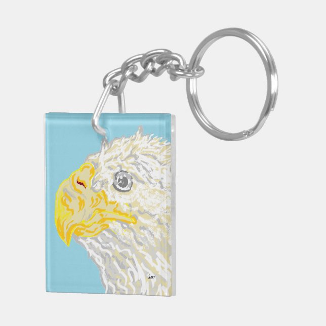 Llavero Águila de la cadena de claves (Atrás Derecha)