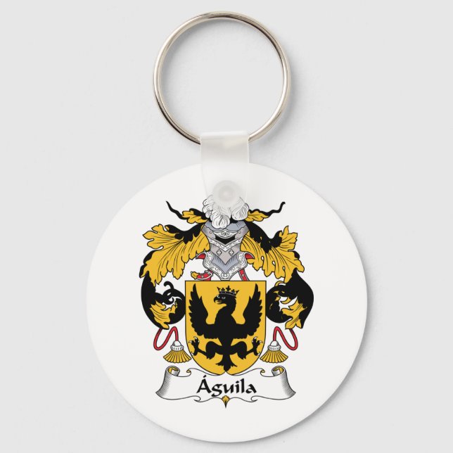 Llavero Aguila Family Crest (Anverso)