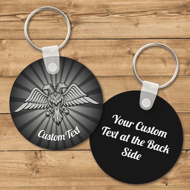 Llavero Águila gris con dos teclas de dirección (Subido por el creador)
