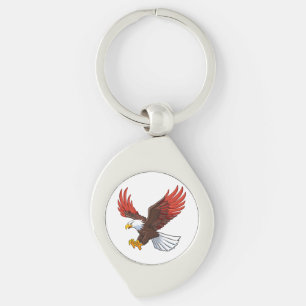Llavero Águila majestuosa en vuelo