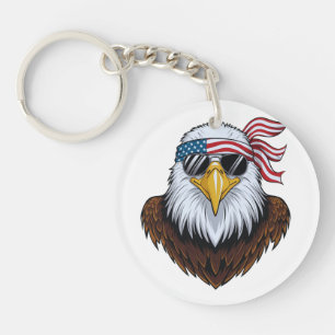 Llavero Águila Patriótica De Estados Unidos