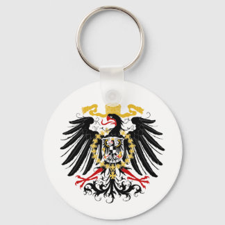 Llavero Águila Prusiana Rojo Negro y Oro
