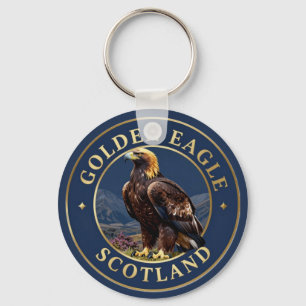 Llavero 🦅 Águila Real Tierras Altas de Escocia