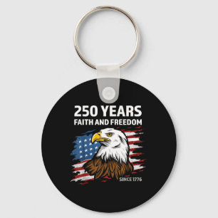 Llavero Águila y Bandera 250 Años 1776-2026 250 cumpleaños