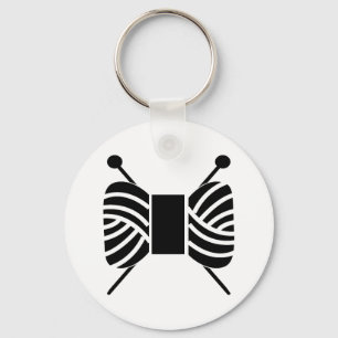 Llavero Agujas de punto Yarn Skein & Crafts