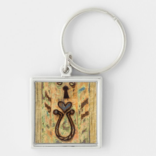 Llavero Agujero y corazón (Frente)